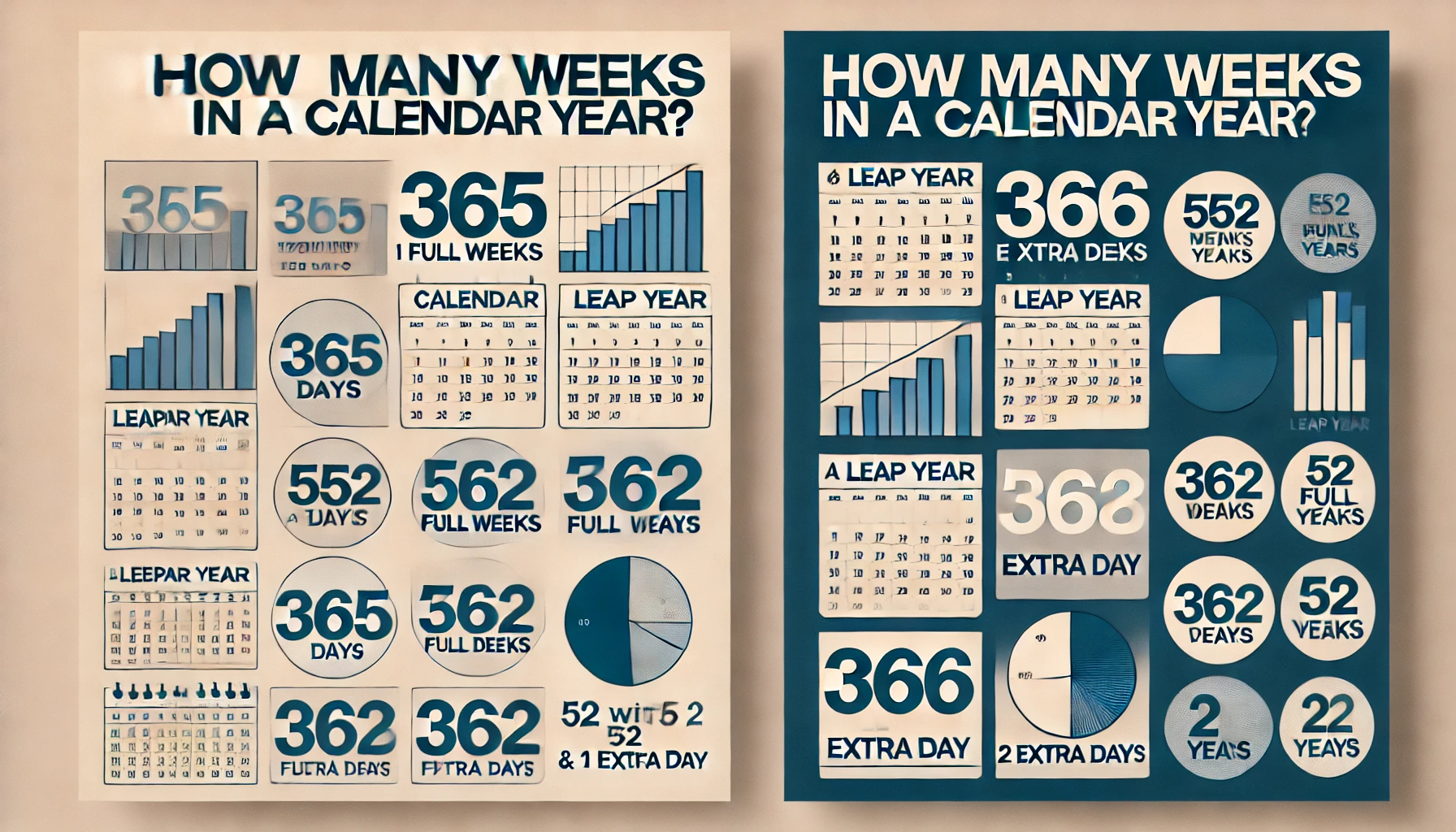 Hoeveel weken zitten er in een kalenderjaar?