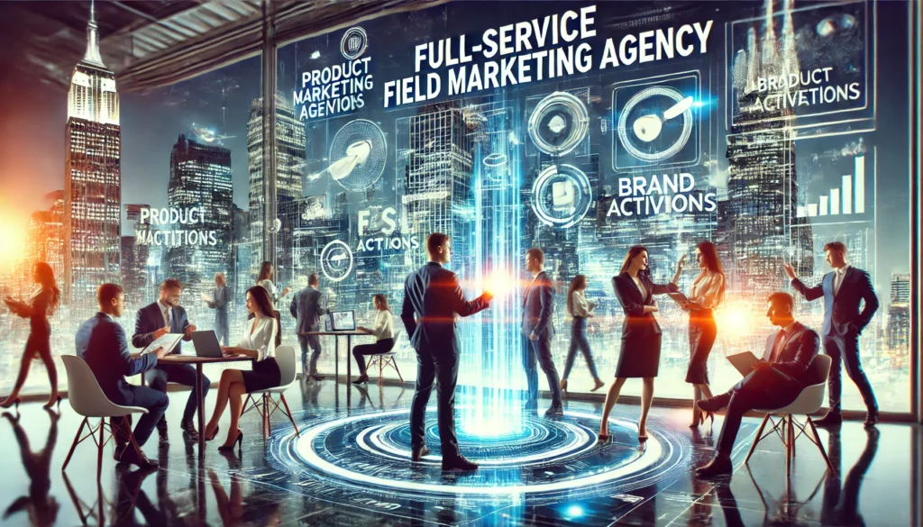 Full service field marketing bureau voor topmerken